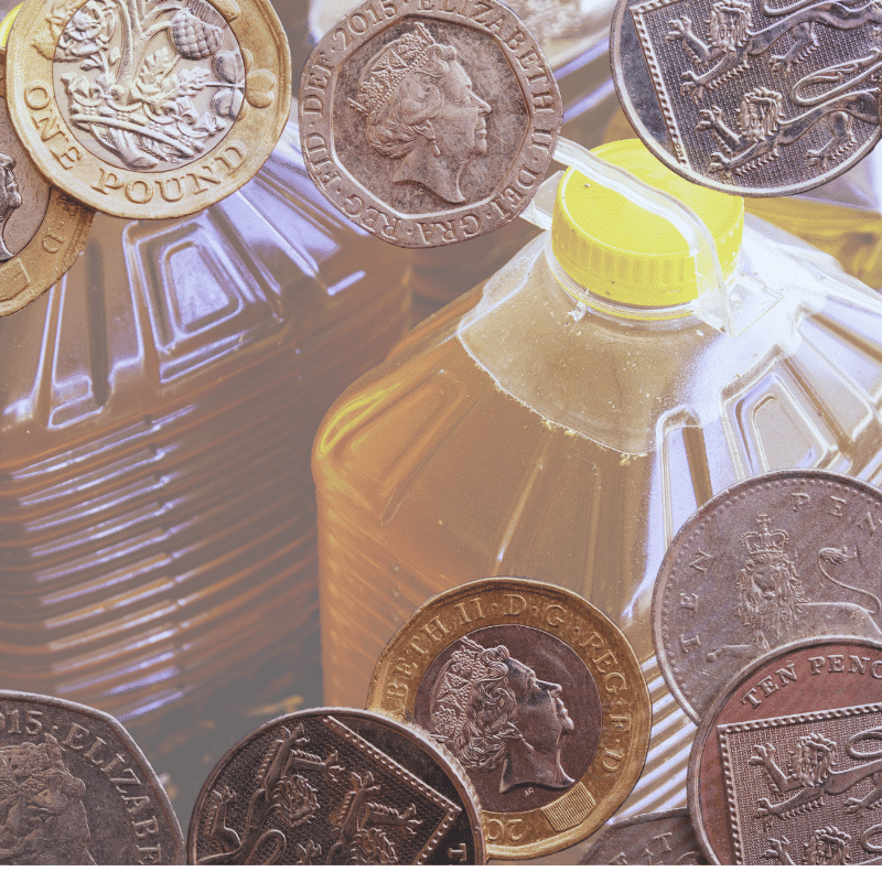 GET CASHBACK FOR USED COOKING OIL COLLECTIONS