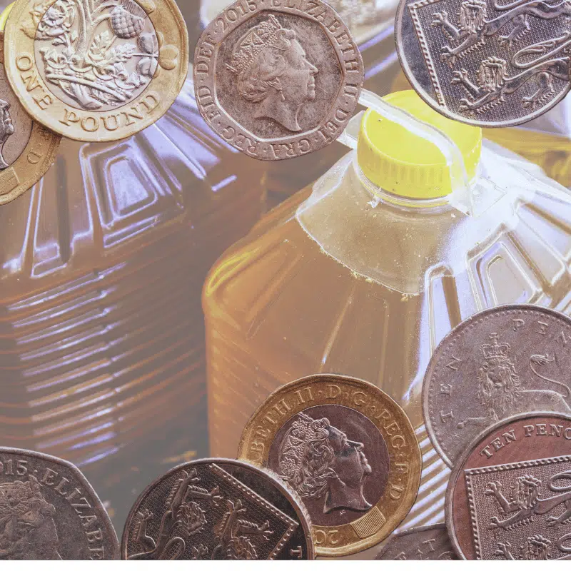 GET CASHBACK FOR USED COOKING OIL COLLECTIONS