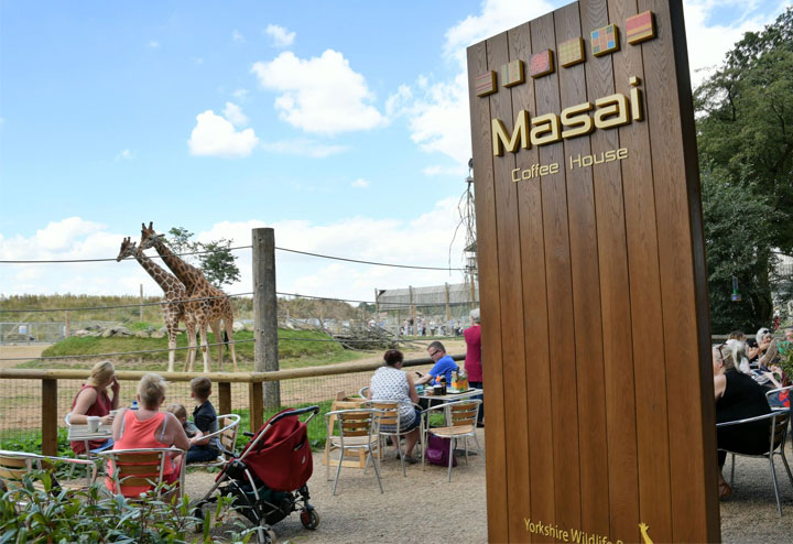 Masai Coffee House at Yorkshire Wildlife Park
