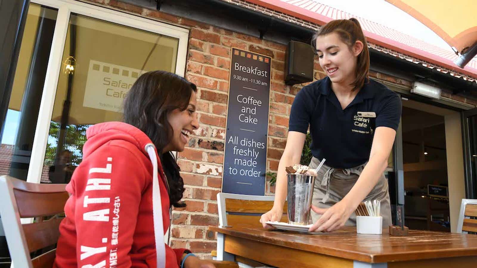 Safari Cafe at Yorkshire Wildlife Park